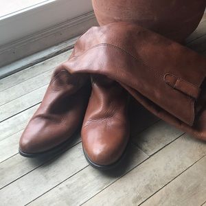 Leather madewell boots size 9
